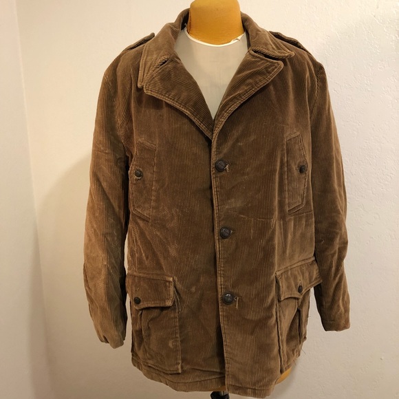 Vintage Towncraft Corduroy Jacket Faux 